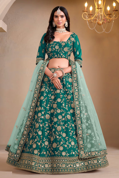 Green Lehenga Choli 