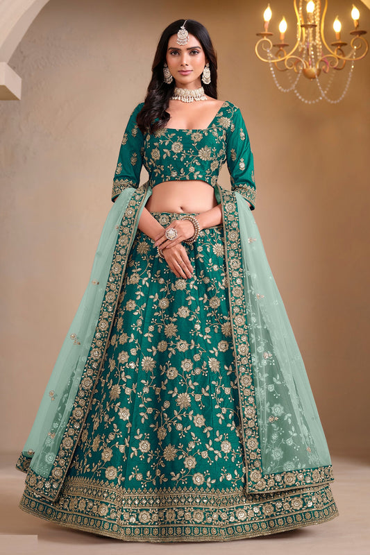 Green Lehenga Choli 