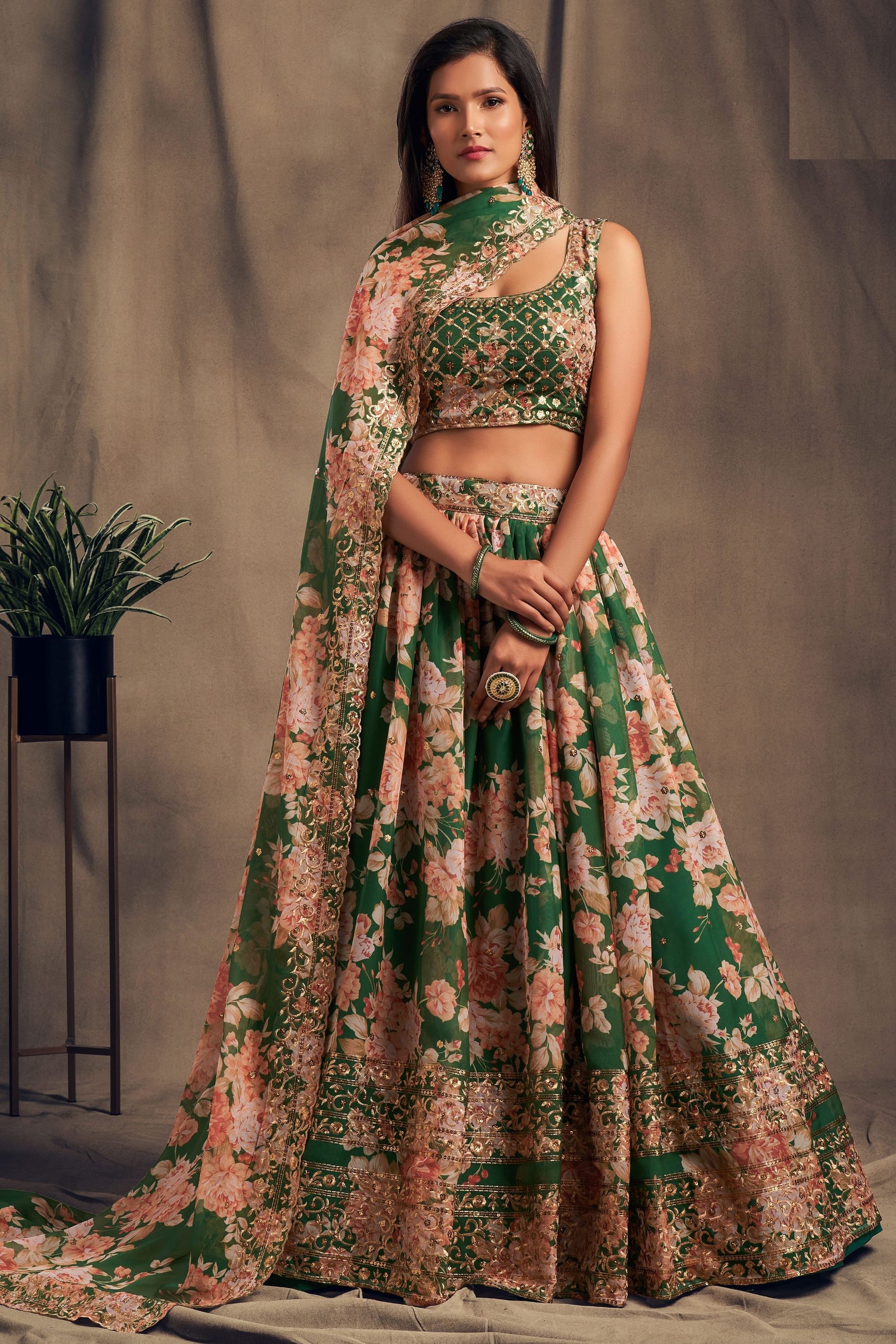 Festival Wear Printed Designer Lehenga Choli