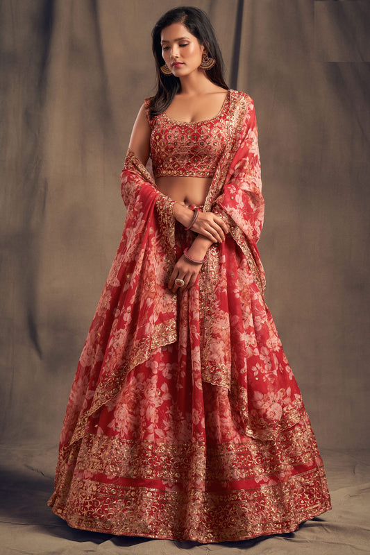 Printed Designer Festival Wear Lehenga Choli